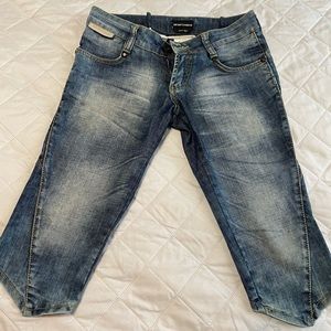 ✨ARMANI✨ capri denim 27